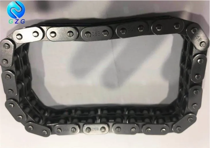 Valjčna veriga z ravnimi stranskimi ploščami, transportna veriga iz ogljikovega jekla