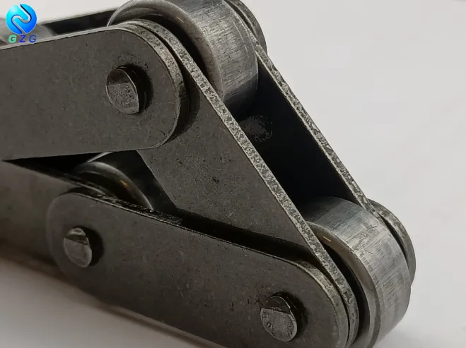 Dvonaklonska ravna ploščasta tekoča veriga serije B